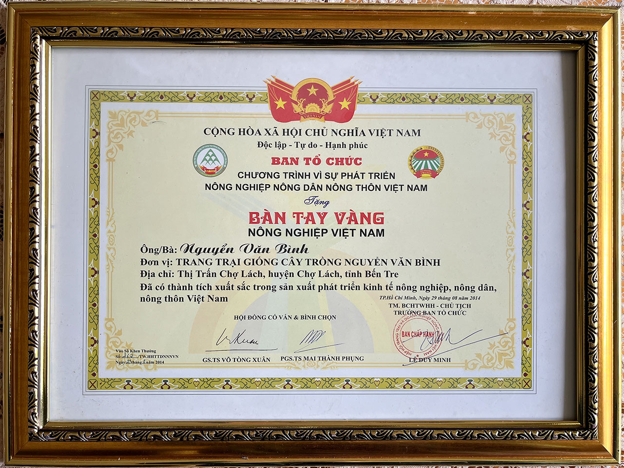 Bantayvang NongnghiepVietnam